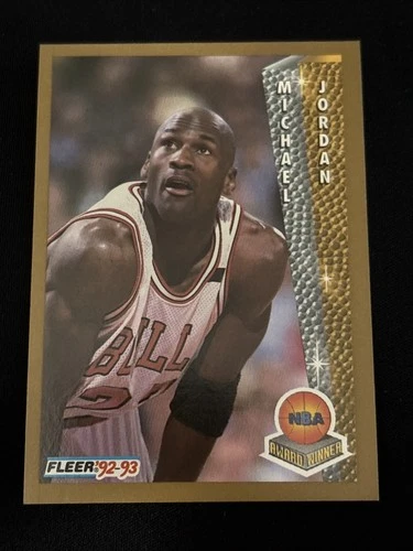 1992-93 Fleer - Award Winner Michael Jordan #246