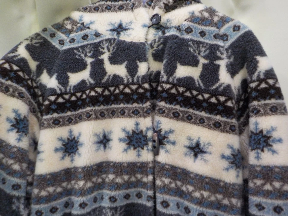 Chaqueta polar Utex acolchada forrada gruesa estilo Alaska con capucha cremallera completa exterior invierno Foto 2 de 4