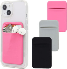 Phone Wallet Stick On,Card Holder for Phone Case,Phone Card Holder