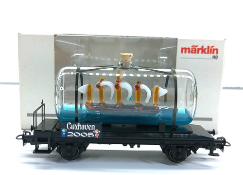 Märklin H0 Glaskesselwagen "Cuxhaven-Wagen 2005" - in OVP # 15200 | Condition: Gebraucht