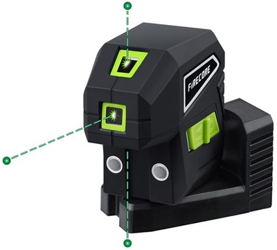 3 Spot Laser Level, Green Beam -Leveling Laser Plumb Bob with Magnetic Base, ...
