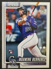 2026 Topps 75th Warming Bernabel RC #55 Colorado Rockies MLB Baseball Series One