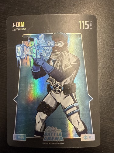 2026 Bo Jackson Battle Arena #BF-209 `J-CAM` Junior Caminero Ice Battlefoil
