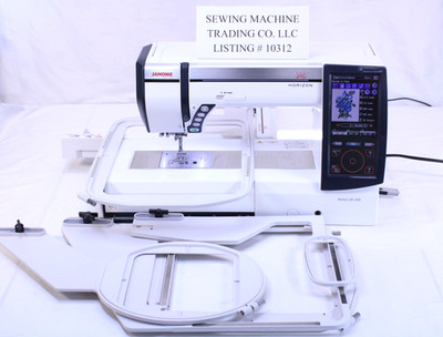 JANOME 12000 MEMORY CRAFT HORIZON SEWING QUILTING EMBROIDERY MACHINE - EXCELLENT