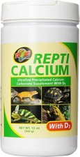 Zoo Med Repti Calcium with D3 Reptile Supplement Powder 12-Ounce