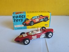 Original Vintage Corgi Toys 154 Ferrari Formula 1 Grand Prix Racing Car Boxed 