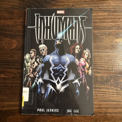 Inhumans 1998 #1-12 Paul Jenkins & Jae Lee PB Marvel 2015 Trade Ex-Lib
