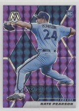 2021 Panini Mosaic Rookie Purple Mosaic Prizm 16/49 Nate Pearson #234 1e15