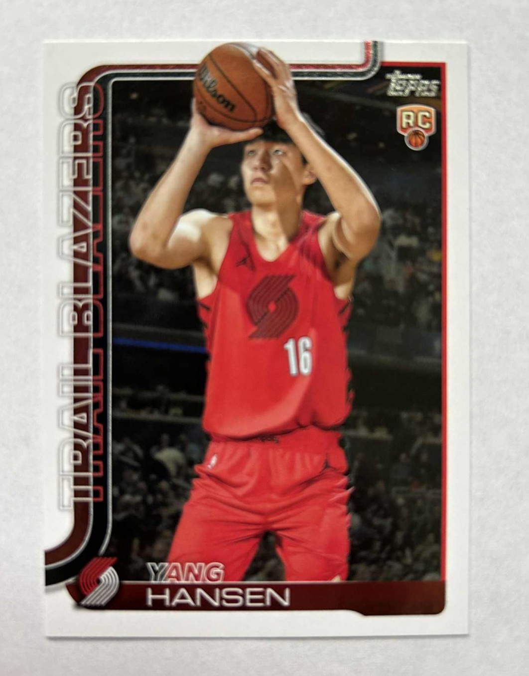 Yang Hansen RC #216 - 2025-26 Topps