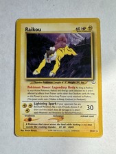 Raikou Rare Unlimited Neo Revelation 22/64 Heavy Play on eBay