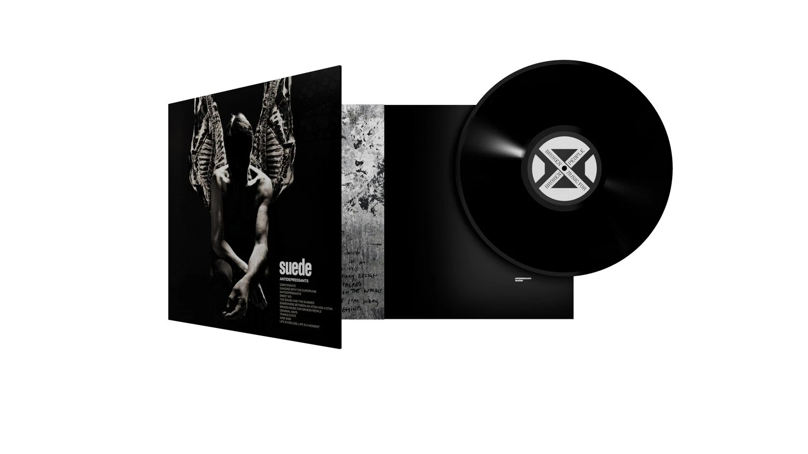Suede Antidepressants Black Vinyl LP (PRESALE)