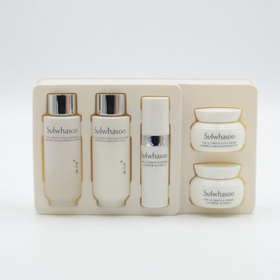 Sulwhasoo The Ultimate S Trial Kit 5pcs Anti-Aging Skincare Set K-Beauty