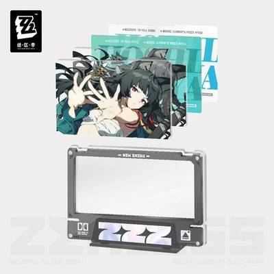 ZZZ miHoYo Zenless Zone Zero Hoshimi Miyabi Cinema Acrylic Stand Frame Card