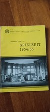 Programme booklet *the Municipal Stage Magdeburg* season 1954/55