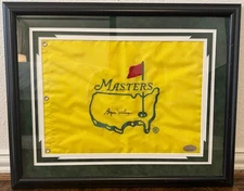 Byron Nelson Signed Autographed Masters Flag