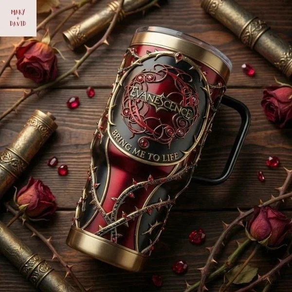 Evanescence Bring Me To Life Tumbler (No box)
