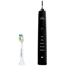Sonicare DiamondClean Electric Toothbrush Handle + Brush Head Black HX939B