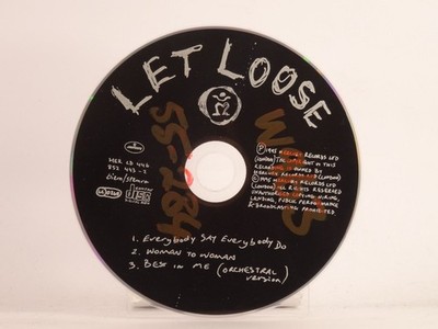 LET LOOSE EVERYBODY SAY EVERYBODY DO (X4) 3 Track CD Single including Plastic Sl