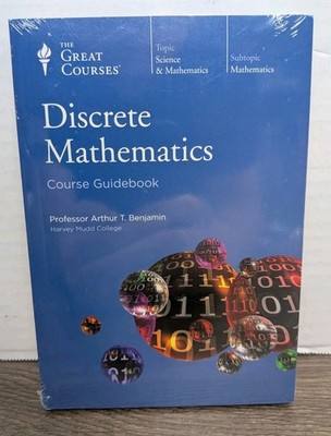 The Great Courses: Discrete Mathematics - DVD Guidebook By Arthur T Benjamin New