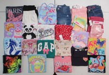 ALL NWT GIRLS SZ 7/8 8 CLOTHES LOT 25PC RE 435 SPRING SUMMER MIX/MATCH NAMEBRAND