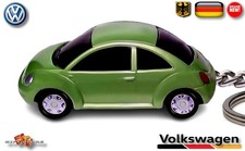         VERY RARE KEY CHAIN GREEN VW NEW BEETLE   NICE GIFT     MATCHBOX SIZE