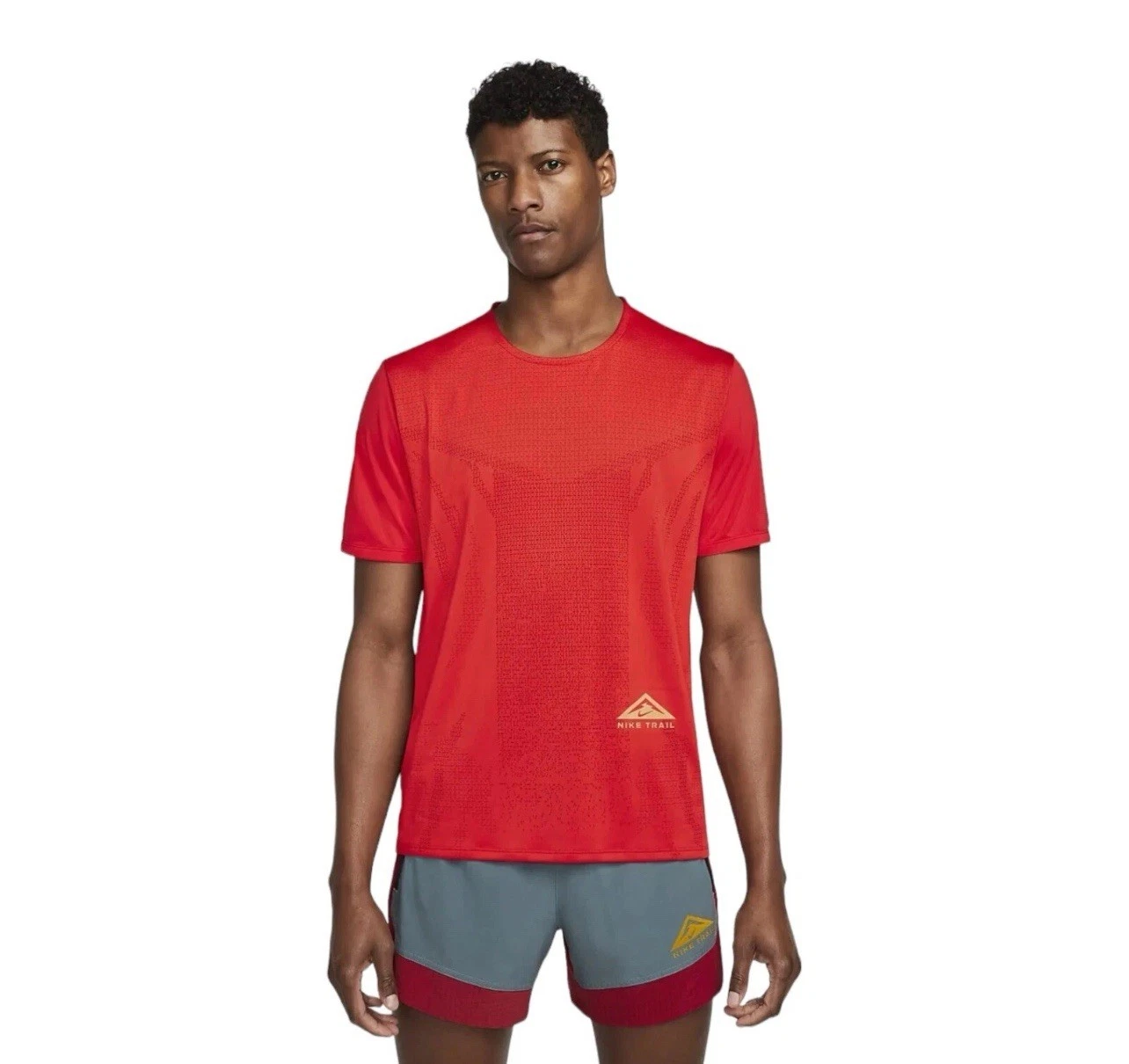 New Nike Dri-FIT Rise 365 Men's Short-Sleeve Trail Running Top Size Small Orange
Opens in a new wind