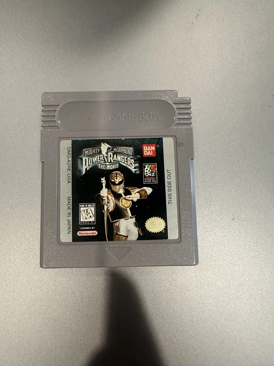 Mighty Morphin Power Rangers: The Movie Nintendo Video Games for