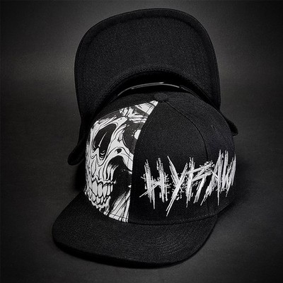 Hyraw Snapback Cap - Hostile As Fuck Flat Brim