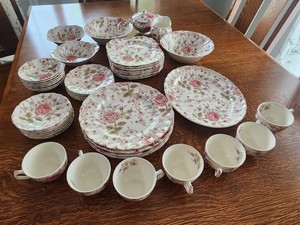 Rose Chintz Johnson Bros | eBay