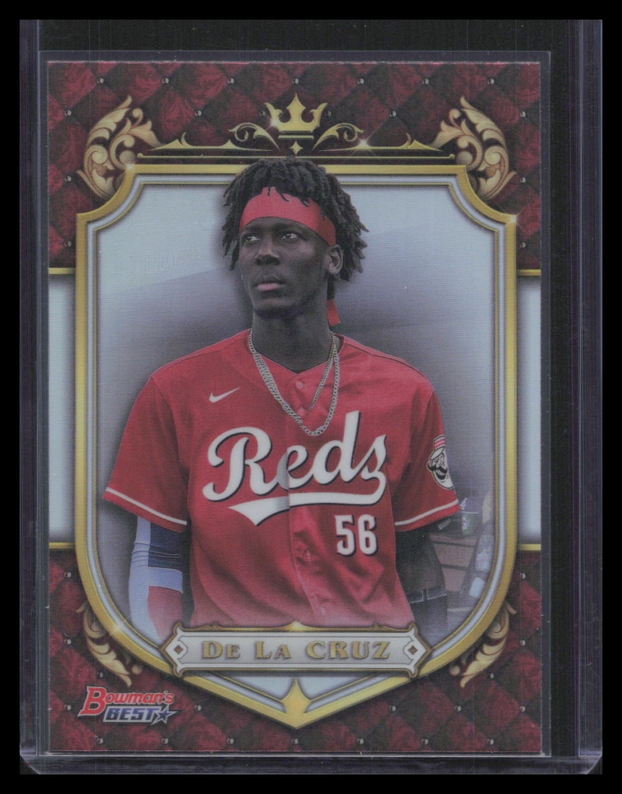 2022 Bowman's Best #PR-6 Elly De La Cruz Prospective Royalty