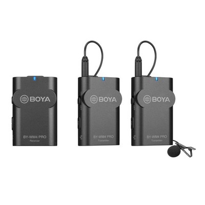 Walimex pro Boya WM4 Pro K-2 Mikrofon 3er Set by studio-ausruestung.de