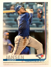 DANNY JANSEN ROOKIE • 2019 Topps #67 • SHARP NEW TEXAS RANGERS RC!!!