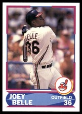 Joey Belle 1990 Score #3 Cleveland Indians MLB READ FREE SHIPPING AutographDen