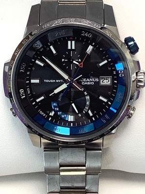 Casio Oceanus Cacharel OCW-P1000-1AJF Titanium Solar Radio Watch From Japan