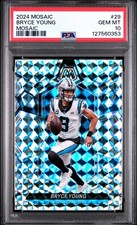 2024 Bryce Young Mosaic Silver #29 / PSA 10 (*POP 2*)