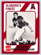1989 Collegiate Collection Coke Robert Higginbotham Alabama Crimson Tide #278