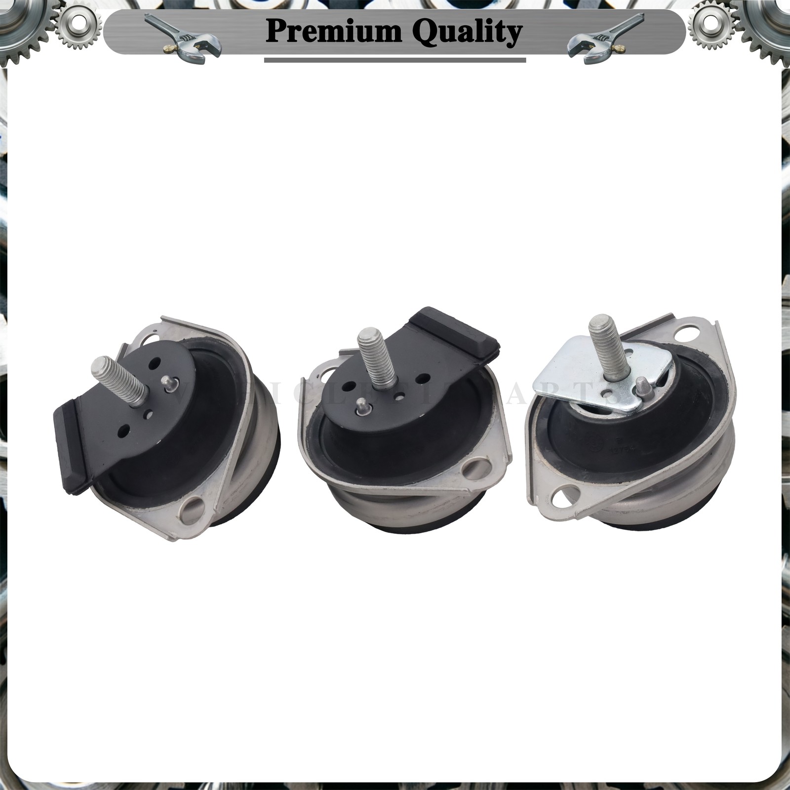 Maserati Quattroporte 2003-2012 Engine mounts Set of 3