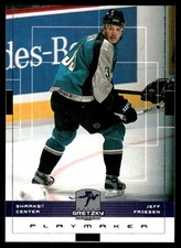 1999-00 Upper Deck Wayne Gretzky Jeff Friesen San Jose Sharks #149