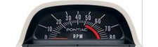 Oer 6468975 1969 Pontiac Ram Air Hood Tachometer Tach 5500 Rpm V8 Ea