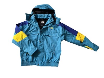 The North Face Extreme Jacket 90s Retro Türkis Blau Unisex S M Vintage Style