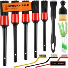 13PCS Car Detailing Brush Set, Car Detailing Brush Kit, Ultra No Soft