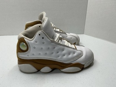 Air Jordan 13 Retro  Wheat  White Sneakers, Size 2Y (DJ3005-171)