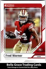 2024 Panini Donruss Fred Warner #18 San Francisco 49ers NFL Football