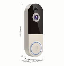 Wireless Video Doorbell Camera 1080P HD Smart WiFi Night Vision Two-Way Audio