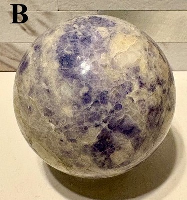 2.4'' Opalized Fluorite Crystal Sphere *FREE SHIPPING*