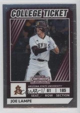 2022 Panini Elite Extra Edition College Tickets Optic Joe Lampe #CTO-18 2y0
