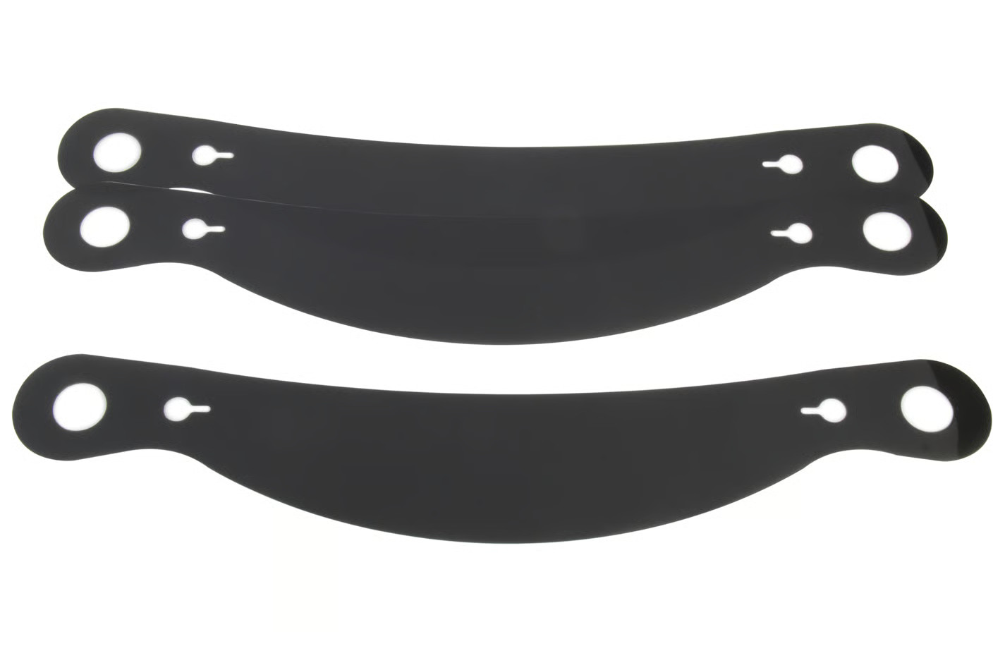 Racing Optics 10209S Helmet Tear Offs - Smoke - Shark - 2mm thick - (3) 10 Packs