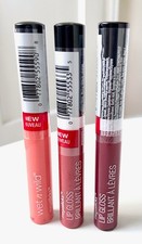 3 Wet N Wild Megaslicks Lip Gloss Raspberry, Coral, Wine -Sealed New -Rare