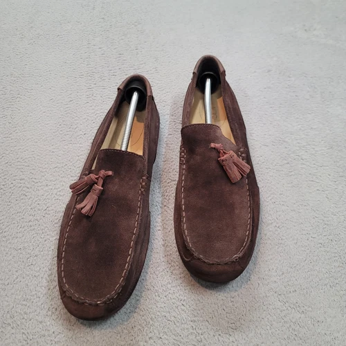 UGG Mocassino Uomo 14 Marrone Shearling Boylan Scamosciato Stout Ciabatta Nappa 1006164