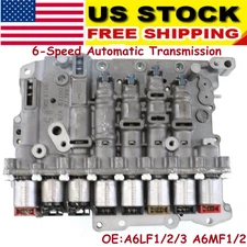 Transmission Valve Body A6LF1/2/3 A6MF1/2 w/ Solenoid For Hyundai Kia 2012-up